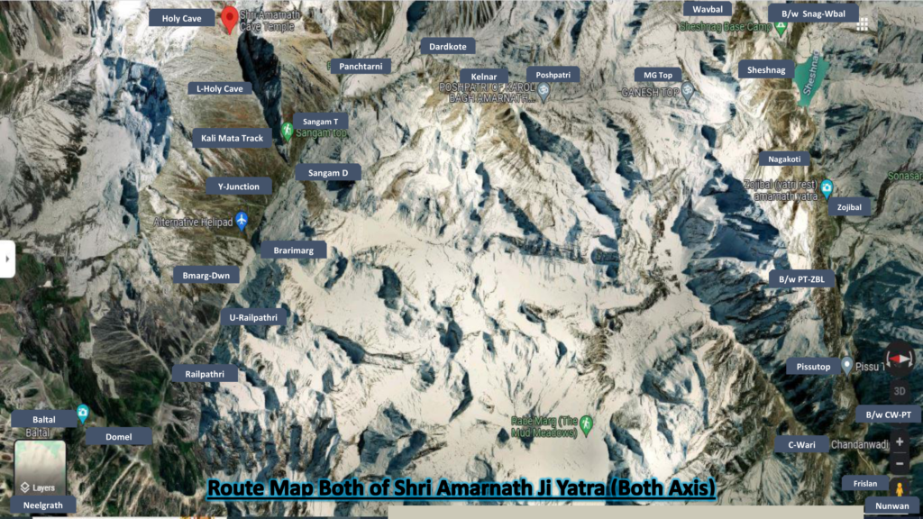 Rout map amarnath